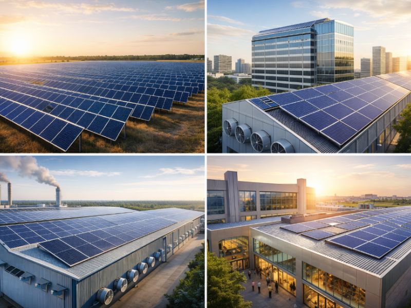 Ứng dụng thực tế của tấm tôn năng lượng mặt trời