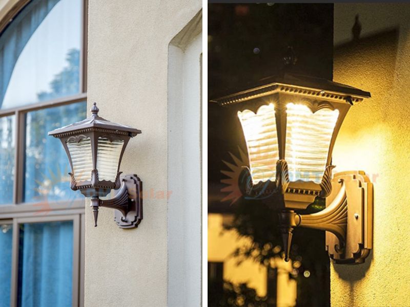 Đ&egrave;n gắn tường trang tr&iacute;, chiếu s&aacute;ng ban c&ocirc;ng