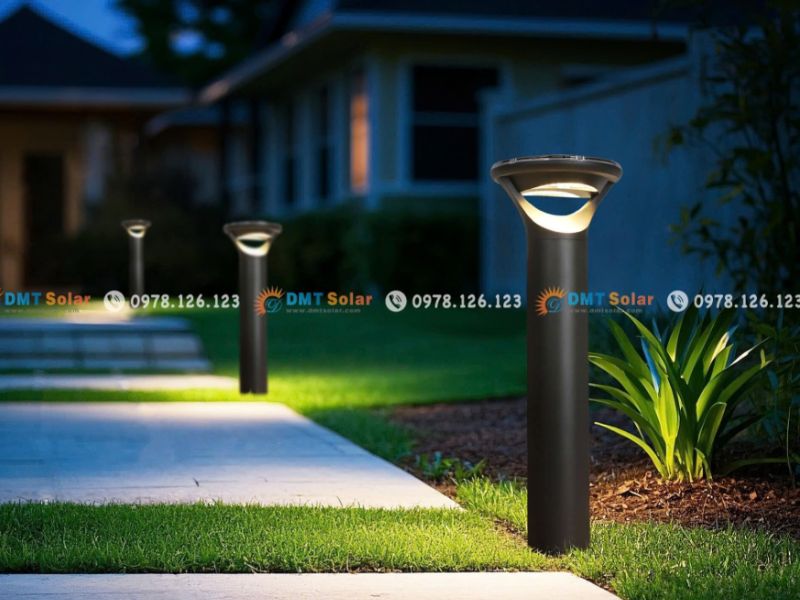 Khoảng c&aacute;ch đặt đ&egrave;n dọc lối đi s&acirc;n vườn hợp l&yacute;