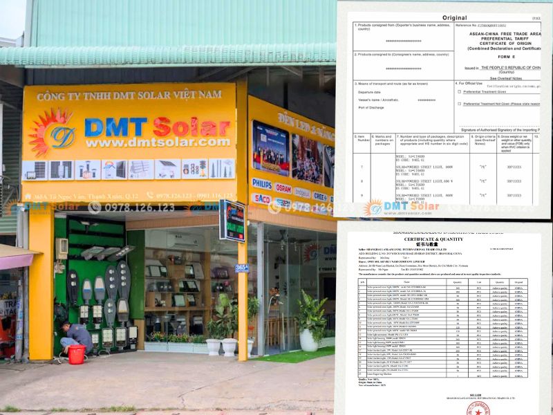 An t&acirc;m mua đ&egrave;n NLMT chất lượng tại DMT Solar