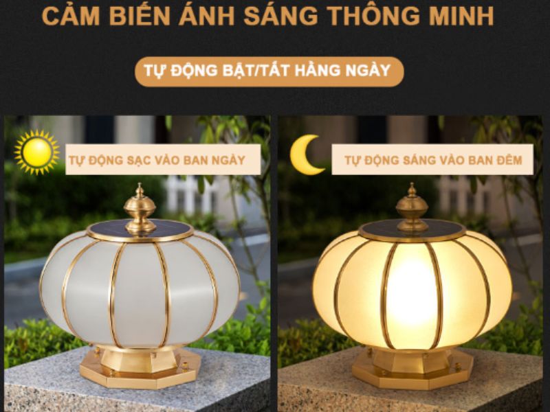lưu &yacute; quan trọng khi chọn đ&egrave;n trụ cổng