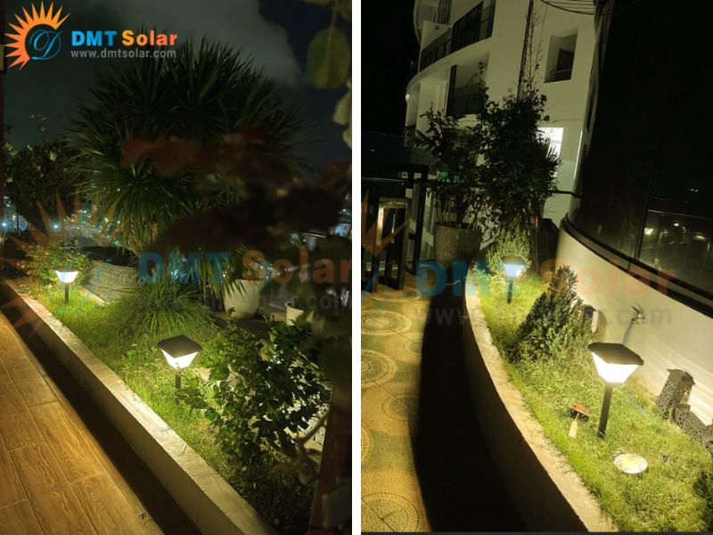 Mẫu đ&egrave;n trụ trang tr&iacute; s&acirc;n vườn nh&agrave;