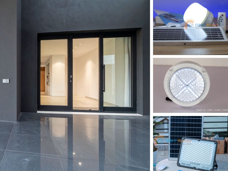 Các mẫu đèn NLMT trong nhà đáng mua