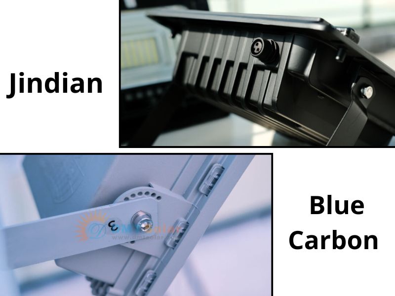 So s&aacute;nh đ&egrave;n Jindian v&agrave; Blue Carbon