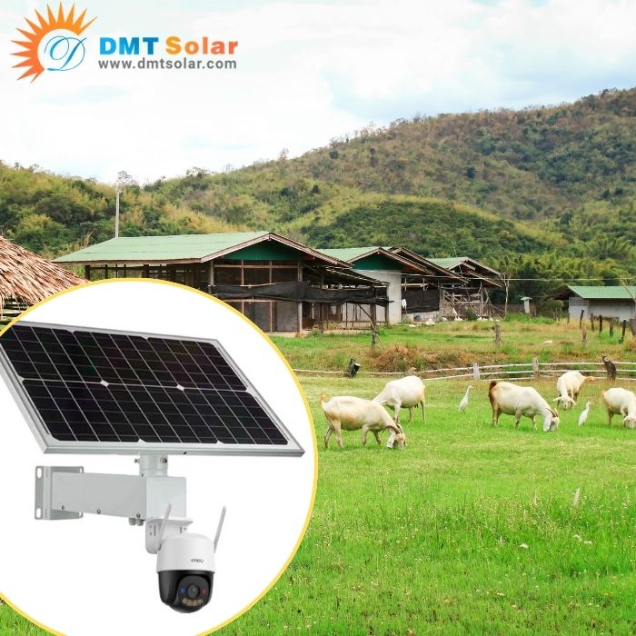 Camera năng lượng mặt trời 4G ph&ugrave; hợp với khu vực xa đ&ocirc; thị