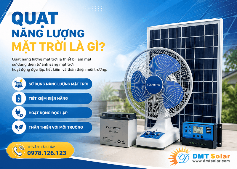 Quạt năng lượng mặt trời (Solar Fan)