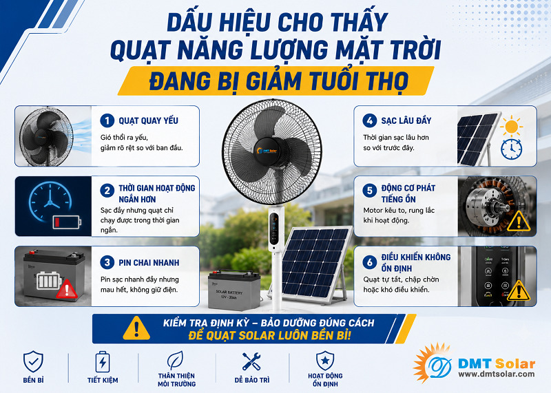 Khi thấy quạt chạy yếu đ&oacute; c&oacute; thể l&agrave; dấu hiệu cảnh b&aacute;o sản phẩm đang giảm tuổi thọ