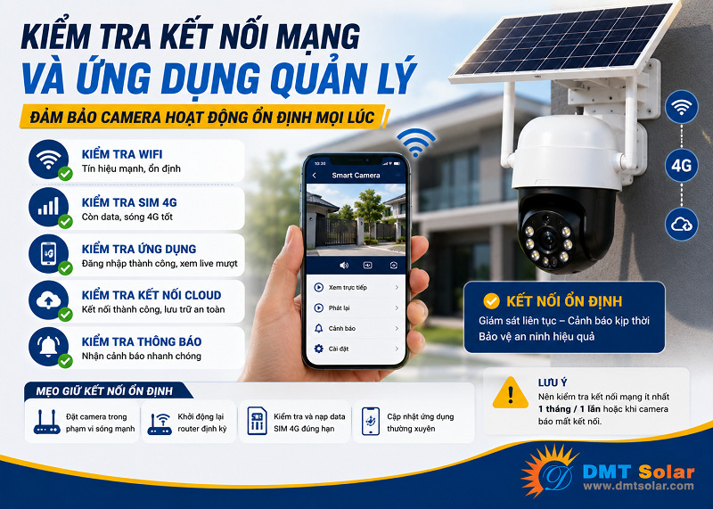 Kết nối mạng ổn định gi&uacute;p qu&aacute; tr&igrave;nh gi&aacute;m s&aacute;t của camera lu&ocirc;n tốt