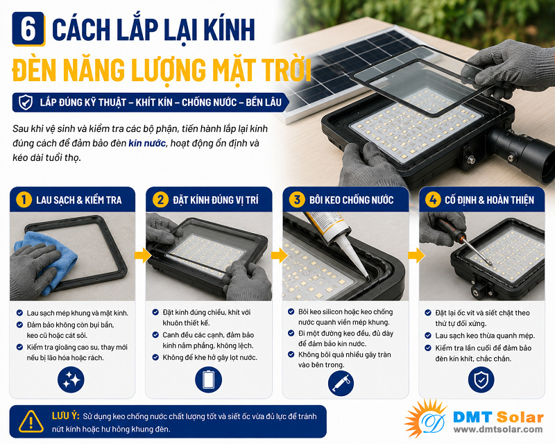 Những sai lầm thường gặp khi th&aacute;o đ&egrave;n NLMT 