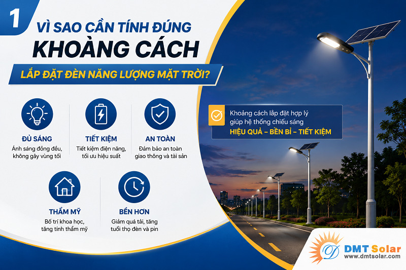 Cần t&iacute;nh to&aacute;n đ&uacute;ng khoảng c&aacute;ch lắp đặt đ&egrave;n để đảm bảo độ s&aacute;ng đồng đều