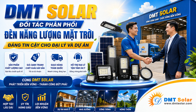 DMT Solar c&ograve;n l&agrave; đối t&aacute;c cung ứng cho nhiều đại l&yacute; v&agrave; dự &aacute;n thi c&ocirc;ng lớn nhỏ tr&ecirc;n to&agrave;n quốc