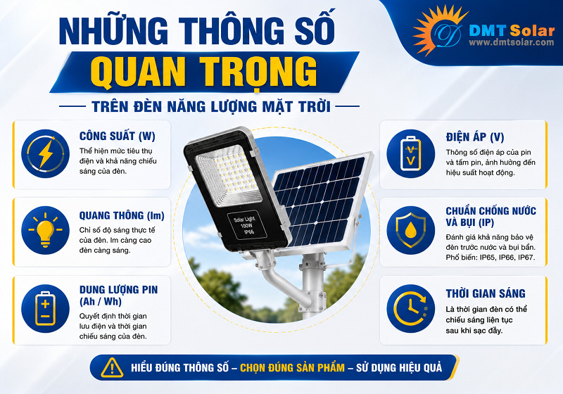 G&oacute;c chiếu s&aacute;ng l&agrave; một trong những th&ocirc;ng số quan trọng của đ&egrave;n năng lượng mặt trời