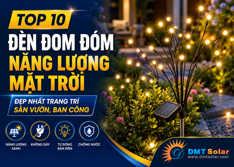 Đ&egrave;n đom đ&oacute;m năng lượng mặt trời ngo&agrave;i trời l&agrave; mẫu đ&egrave;n được y&ecirc;u th&iacute;ch hiện nay