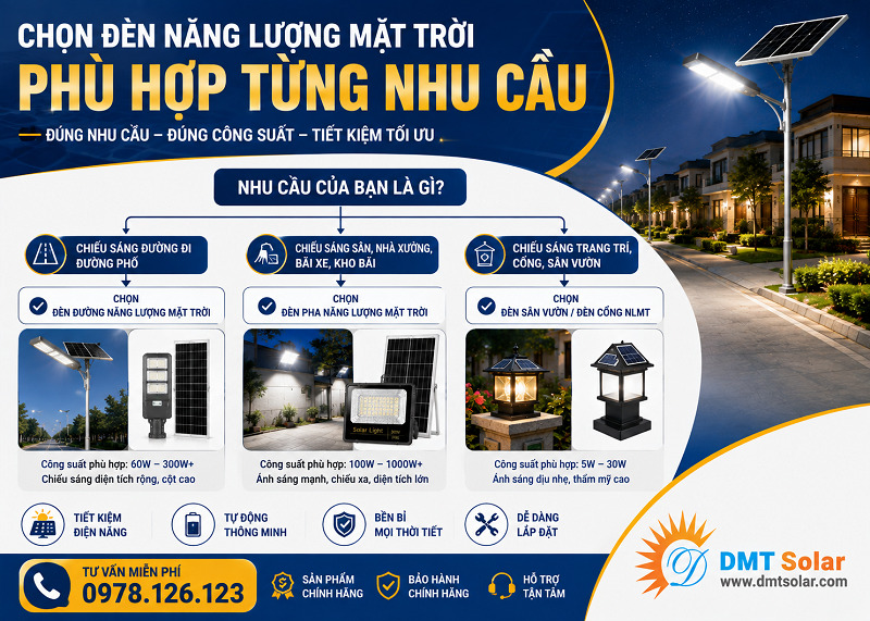 Với cổng nh&agrave; n&ecirc;n ưu ti&ecirc;n đ&egrave;n trụ c&oacute; c&ocirc;ng suất vừa phải