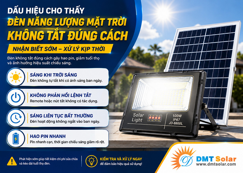 Đ&egrave;n s&aacute;ng li&ecirc;n tục v&agrave;o ban ng&agrave;y l&agrave; dấu hiệu cho thấy thiết bị kh&ocirc;ng tắt đ&uacute;ng c&aacute;ch