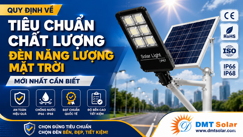 T&igrave;m hiểu c&aacute;c quy định về ti&ecirc;u chuẩn chất lượng đ&egrave;n năng lượng mặt trời