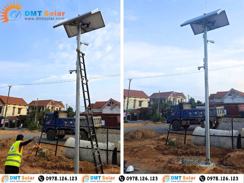 Tổng quan dự &aacute;n cung cấp bộ nguồn camera năng lượng mặt trời quy m&ocirc; lớn