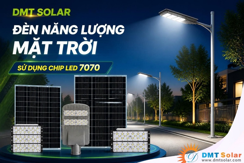 Đ&egrave;n liền thể năng lượng mặt trời 100W cao cấp | SA-LTF100W t&iacute;ch hợp chip LED 7070