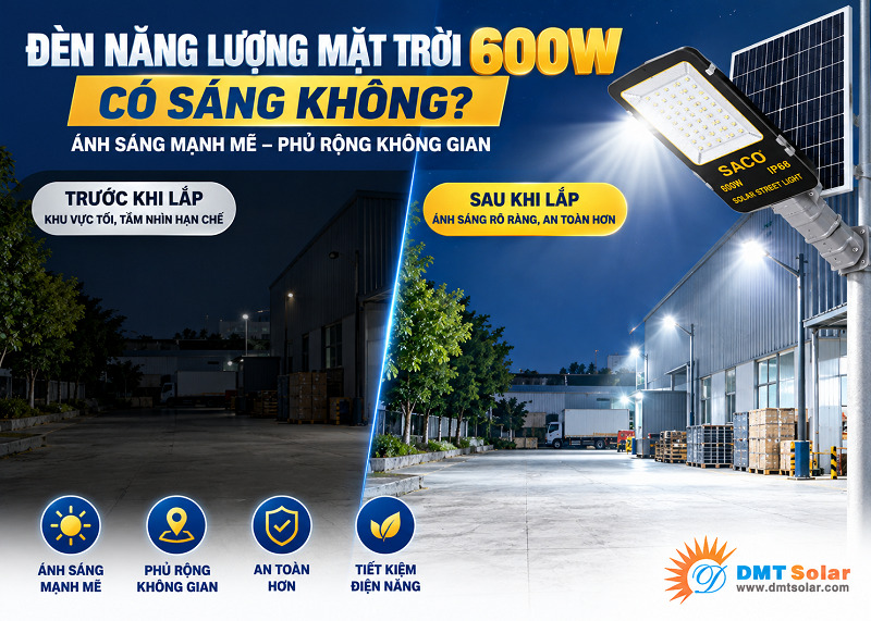 Thiết bị chiếu s&aacute;ng 600W cho cường độ s&aacute;ng mạnh mẽ
