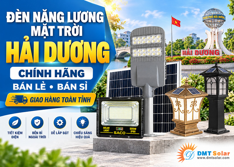 Nhu cầu t&igrave;m mua đ&egrave;n năng lượng mặt trời tại Hải Dương