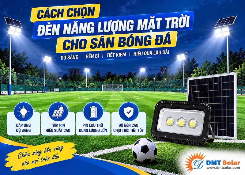 Lựa chọn đ&egrave;n năng lượng mặt trời đến từ thương hiệu uy t&iacute;n