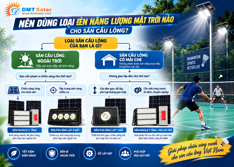 Đ&egrave;n chống nổ l&agrave; gợi &yacute; bạn c&oacute; thể c&acirc;n nhắc sử dụng cho s&acirc;n cầu l&ocirc;ng