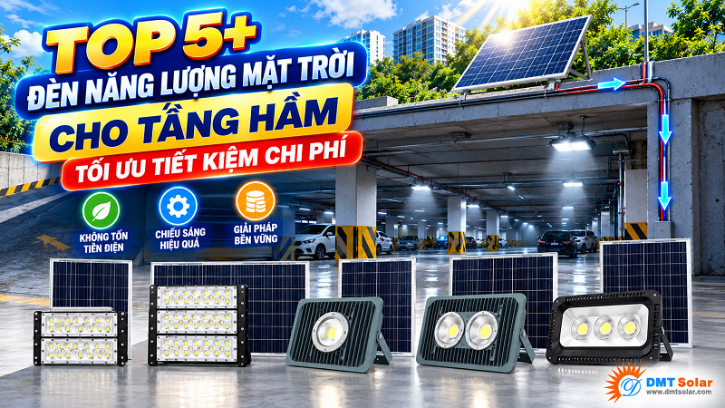 Đ&egrave;n năng lượng mặt trời cho tầng hầm l&agrave; giải ph&aacute;p chiếu s&aacute;ng ph&ugrave; hợp cho những kh&ocirc;ng gian nằm s&acirc;u dưới mặt đất