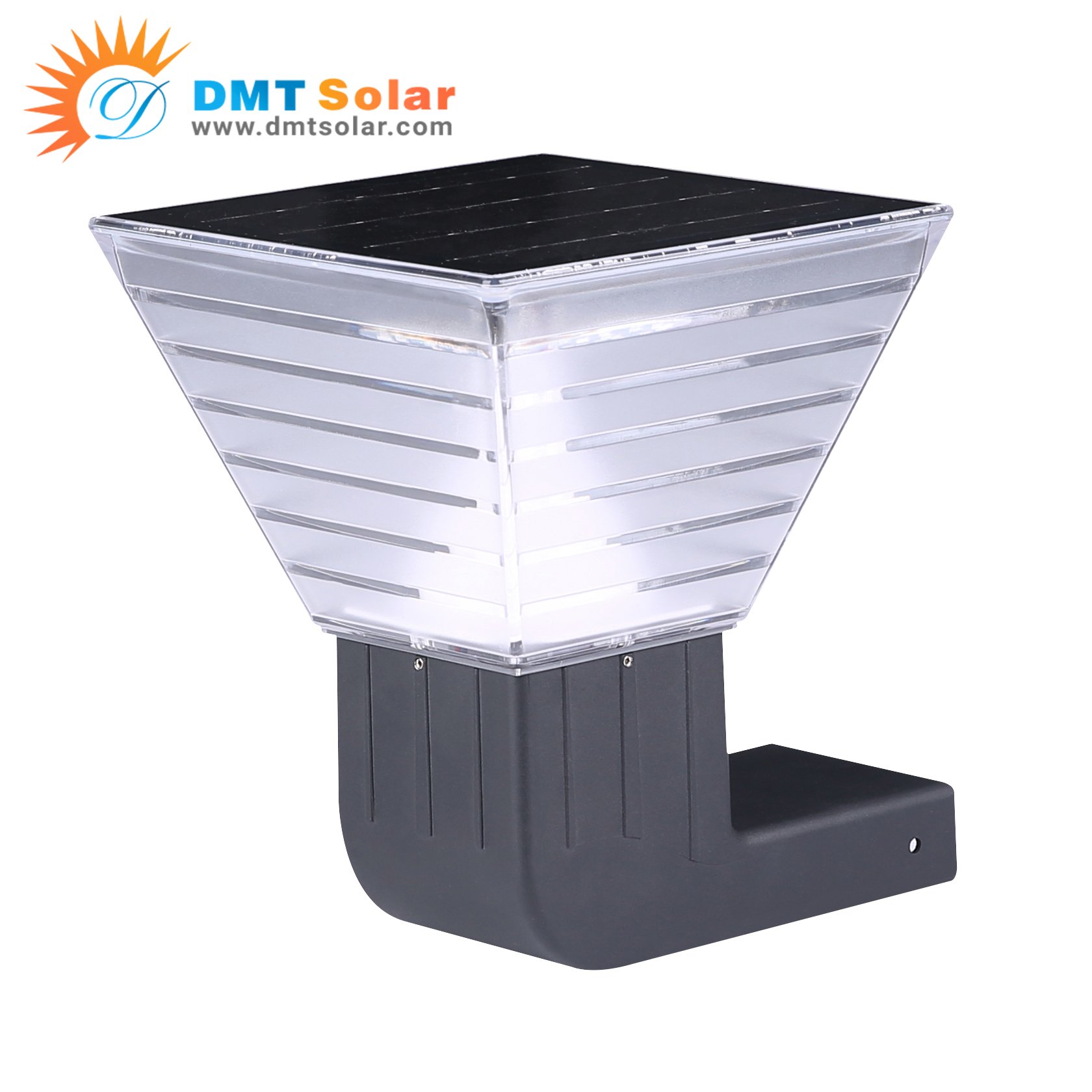 đèn treo tường năng lượng mặt trời vuông DMT-TT35C