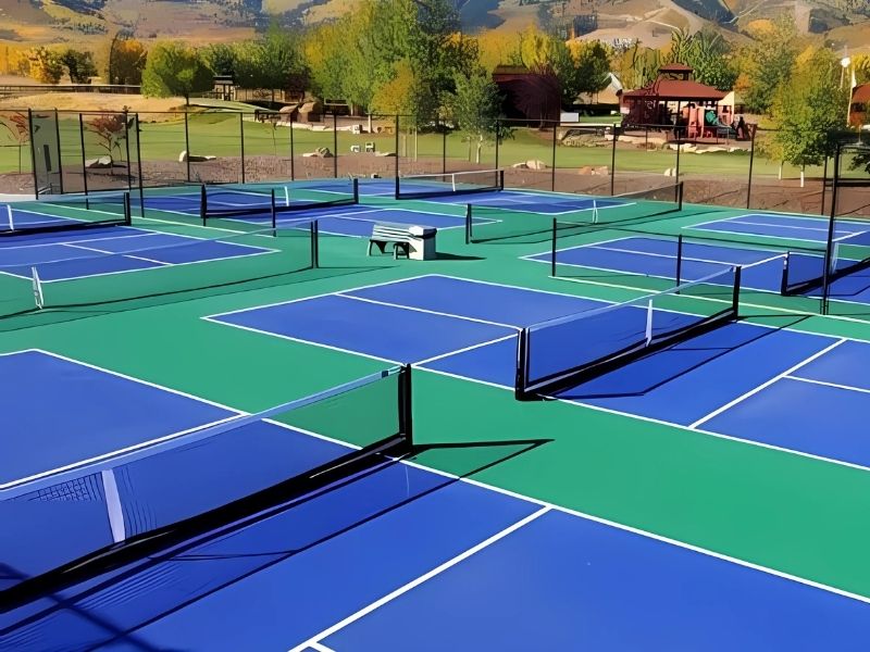 Kích thước tiêu chuẩn sân Pickleball