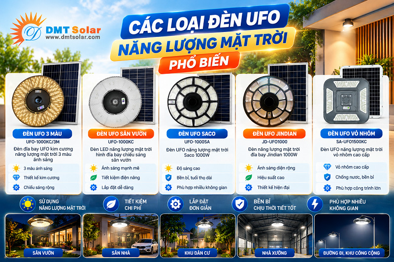 Đ&egrave;n UFO liền thể l&agrave; d&ograve;ng sản phẩm phổ biến