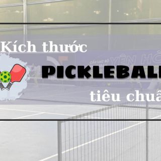 Kích thước sân pickleball tiêu chuẩn theo quy định mới nhất 2025