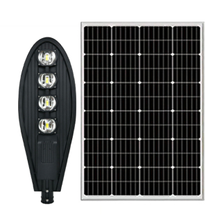 Đèn đường chiếc lá 200w năng lượng mặt trời D-200LCV | DMT Solar