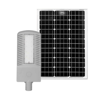 Đèn đường năng lượng mặt trời cao cấp 40W cho dự án [Mono-MPPT-Bridgelux]