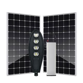 Đèn lá cao cấp năng lượng mặt trời 200W SACO, Pin 25.6V | SA-D200LRE