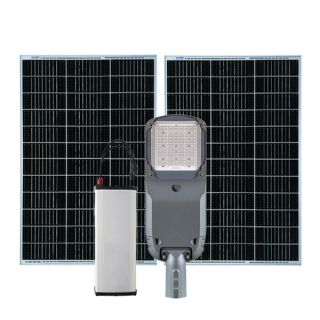 Lắp ráp đèn đường năng lượng mặt trời 200W dự án SA-DM61-D200 | SACO