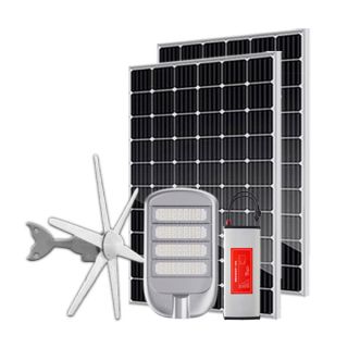 Đèn đường Solar wind hybrid street light 130W DD-SLW-HS400