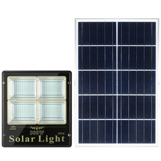 Đèn pha năng lượng mặt trời 300W giá rẻ DMT-P300LTR