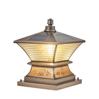 Đèn trụ cổng đồng cổ điển năng lượng mặt trời TCS-SA71-VD