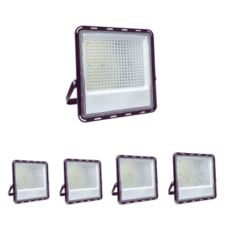 Đèn pha LED chíp SMD [PH-SA-PX09] vỏ đen 50W-200W | Saco