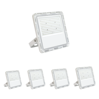 Đèn pha LED chíp SMD [PH-SA-PX09] vỏ trắng 50W-200W | Saco