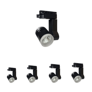 Đèn ray rọi mẫu [RR-SA-RR05] màu đen 5W-30W | Saco