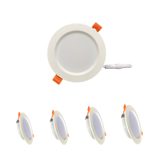 Đèn âm trần Downlight vỏ Trắng [SA-AT-AT26] 5W-15W | Saco