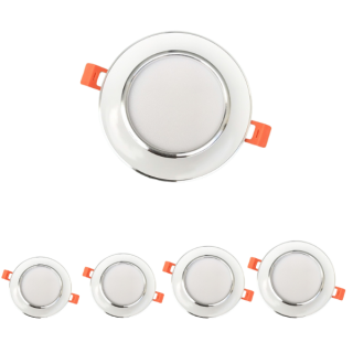 Đèn âm trần Downlight viền Trắng mẫu [AT-SA-AT32] 7W-9W | Saco