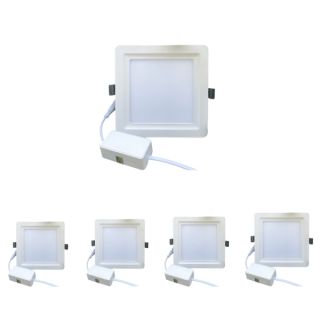 Đèn âm trần vuông viền lõm [AV-SA-AV11] 6W-24W | Saco