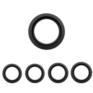 Đèn ốp trần tròn viền lõm màu đen [OT-SA-OT11] 6W-12W | Saco