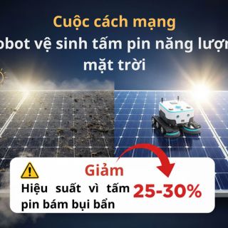 [Chi Tiết] Robot Vệ Sinh Tấm Pin Năng Lượng Mặt Trời