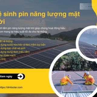 [Hướng Dẫn] Cách vệ Sinh Tấm Pin Năng Lượng Mặt Trời Đúng Cách