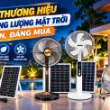 Top 4+ Thương Hiệu Quạt Năng Lượng Mặt Trời Uy Tín, Đáng Mua