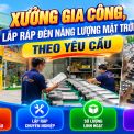 Xưởng Gia Công - Lắp Ráp Đèn Năng Lượng Mặt Trời, Sản Xuất Theo Yêu Cầu