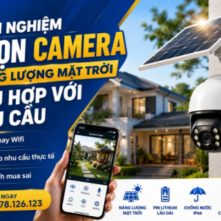 Kinh Nghiệm Chọn Camera Năng Lượng Mặt Trời Phù Hợp Với Nhu Cầu